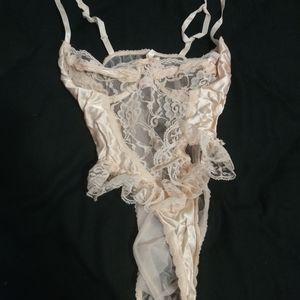 Lace teddy size small/medium